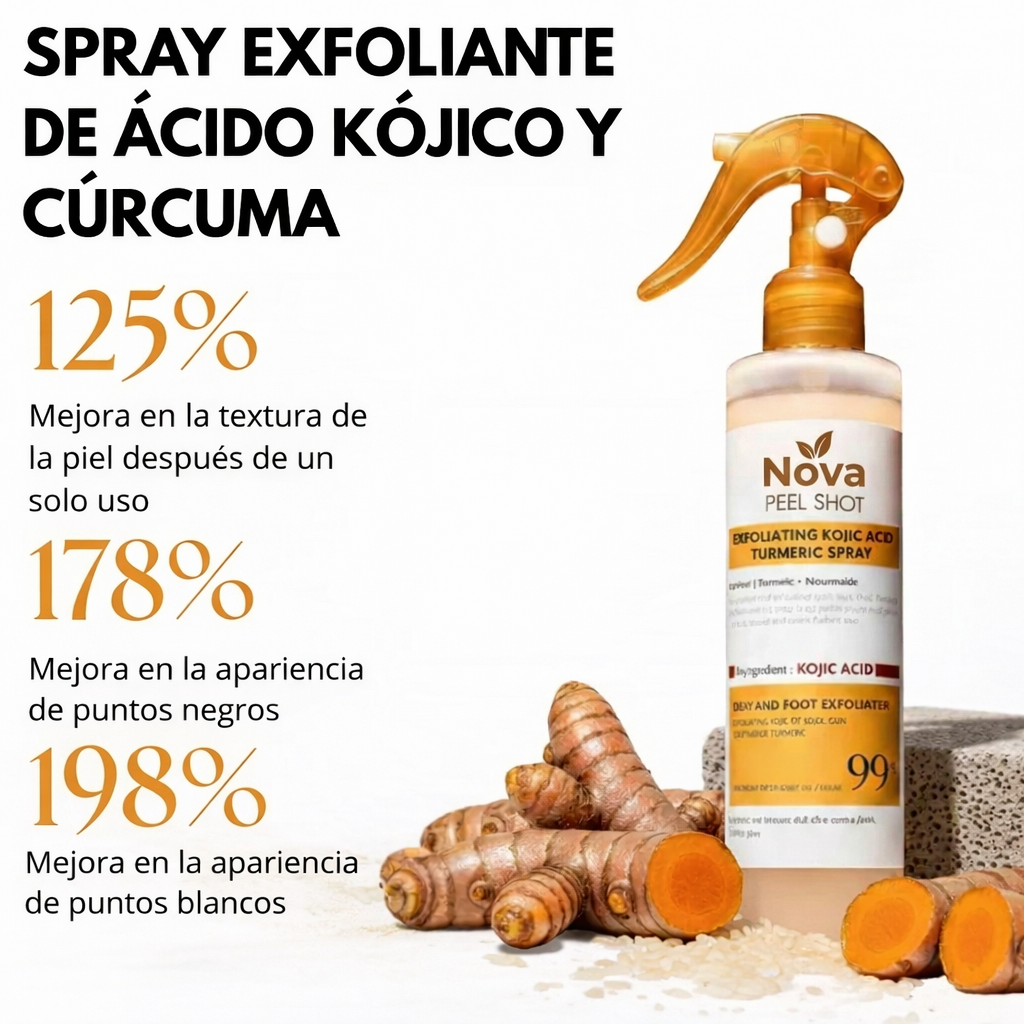 Nova Spray Renovador Kójico & Cúrcuma 100ml