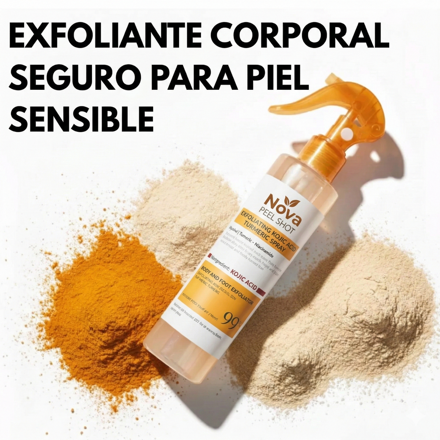 Nova Spray Renovador Kójico & Cúrcuma 100ml